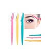 دسته تیغ ابرو و صورت 3 عددی  ( دور کو ) Tineke