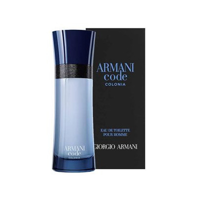 عطر ادکلن مردانه جورجیو آرمانی آرمانی کد کولونیا برند کالکشن مدل 165 (Giorgio Armani Armani Code Colonia) حجم 25 میل 