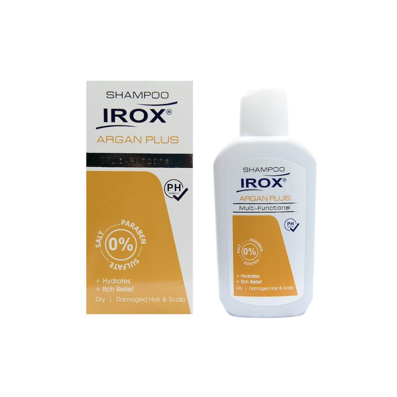 شامپو آرگان پلاس ایروکس IROX ( فاقد سولفات ) حجم 200 میل