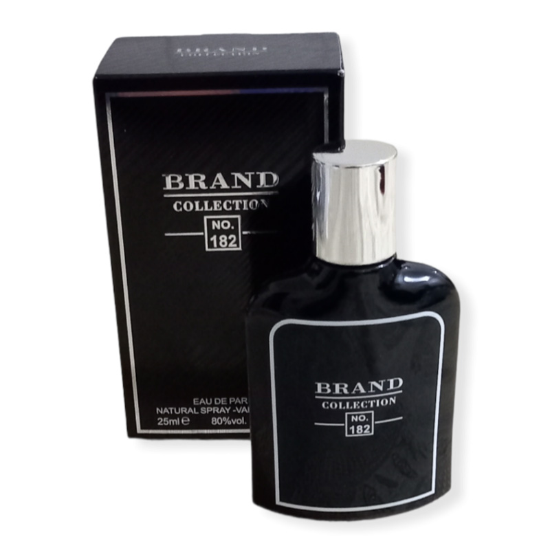 عطر ادکلن مردانه جگوار مشکی برند کالکشن کد 182 (Brand Collection Jaguar Classic Black) حجم 25 میل 