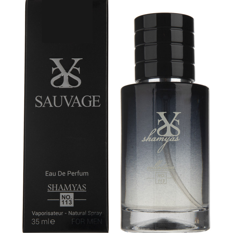 ادوپرفیوم عطر ادکلن مردانه شمیاس SHAMYAS مدل ساواج (Sauvage) حجم 30 میل