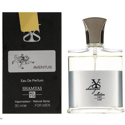ادوپرفیوم عطر ادکلن مردانه شمیاس SHAMYAS مدل کرید اونتوس (Creed Aventus) حجم 30 میل