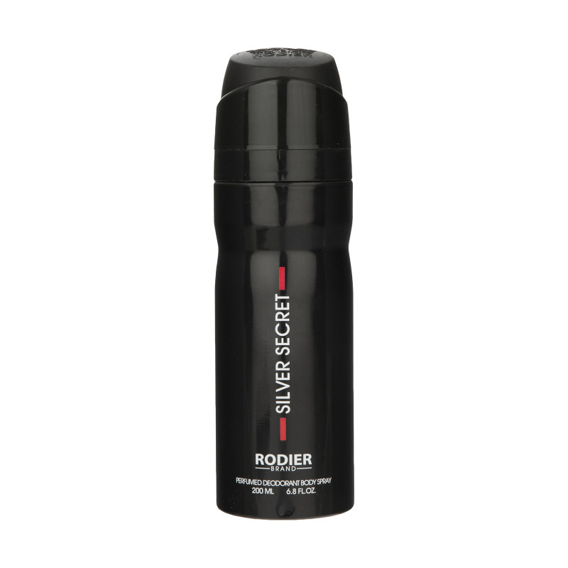 اسپری مردانه رودیر Rodier مدل سیلور سکرت Silver secret حجم 200 میل  