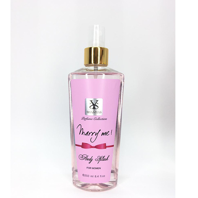 بادی اسپلش زنانه شمیاس SHAMYAS مدل مری می MARRY ME حجم 250 میل