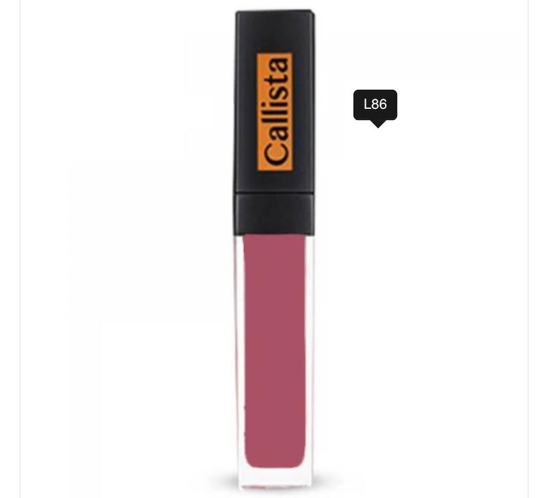 رژ لب مایع مات کالیستا Callista Stain Matt Lip Gloss شماره L86