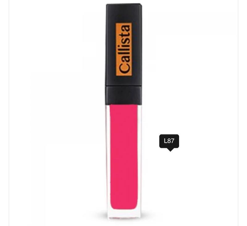 رژ لب مایع مات کالیستا Callista Stain Matt Lip Gloss شماره L87