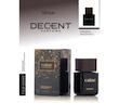 ادکلن برندDECENT دیسنت مردانه پرفیوم رایحه ی اورجینال لالیک پرفیوم 100 میل مدل caine