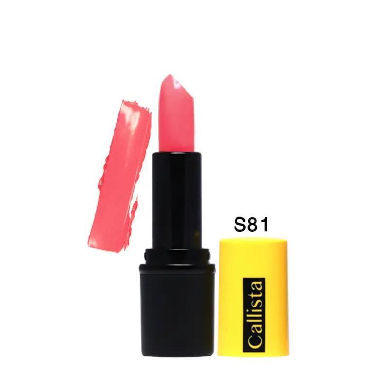 رژ لب جامد کالیستا مدل Glamor Shine شماره S81