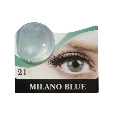 لنز رنگی سالانه Hera Grace هرا گریس Milano Blue 21 سبز آبی