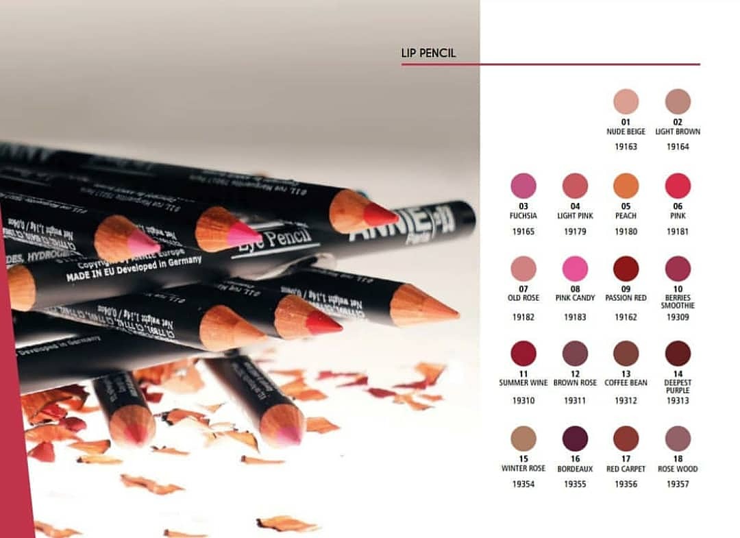 مداد لب چوبی آنی Annie Wooden lip pencil