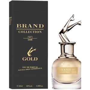 عطر ادکلن زنانه ژان پل گوتیه اسکندل گلد برند کالکشن کد 316 (Jean Paul Gaultier Scandal Gold) حجم 25 میل 