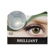 لنز رنگی سالانه Hera Grace هرا گریس Brilliant 40 دور دار سبز طوسی تیره شماره 40
