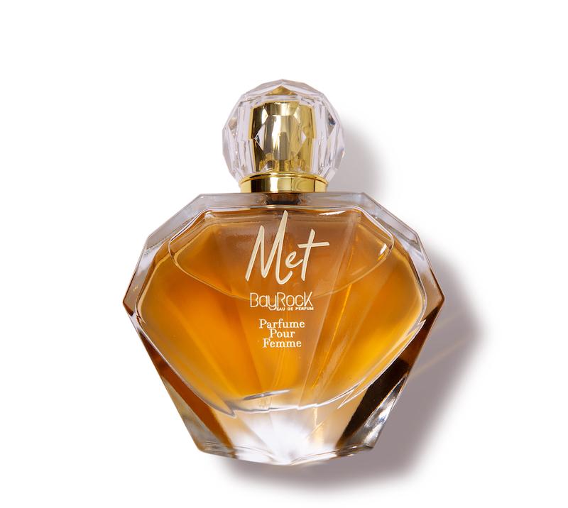 ادوپرفیوم (ادکلن) زنانه بایراک BayRock مدل مت Met حجم 100 میل 