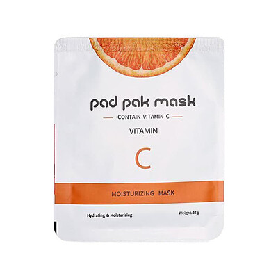 ماسک ورقه ای آبرسان صورت ویتامین سی C پد پاک Pad Pak