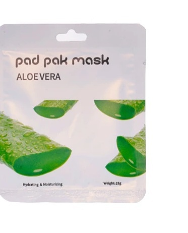 ماسک ورقه ای آبرسان صورت آلوئه ورا پد پاک Pad Pak