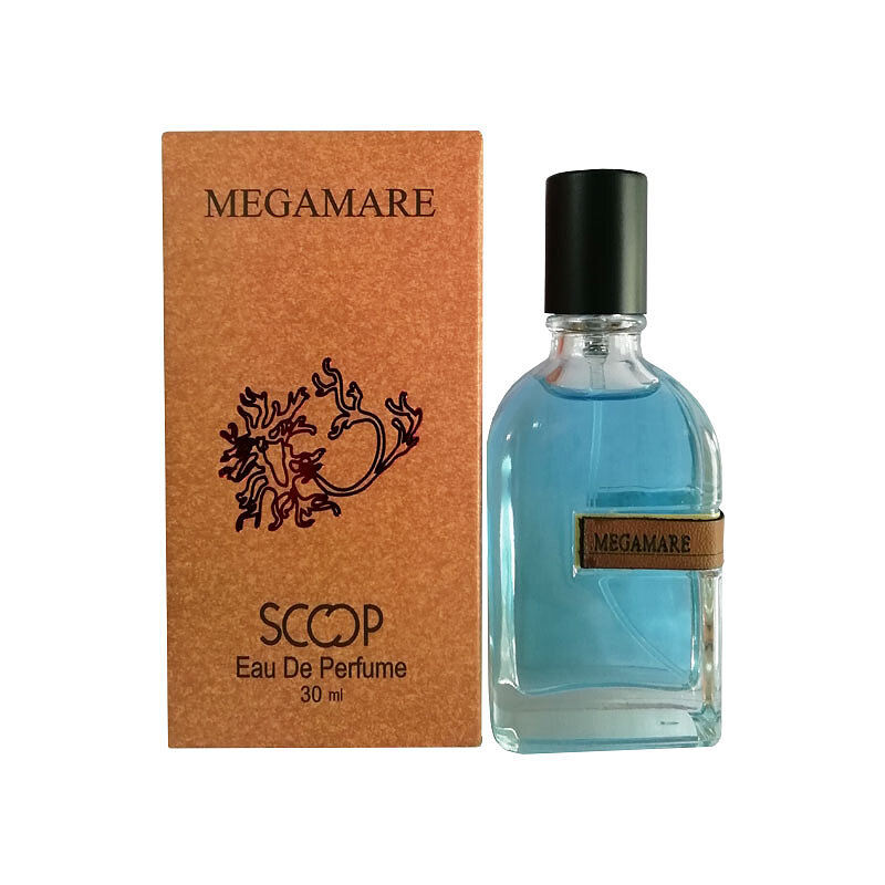 عطر ادکلن جیبی مردانه اسکوپ SCOOP مدل مگاماره  MEGAMARE حجم 30 میل