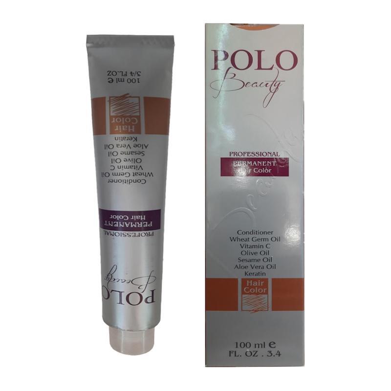 رنگ مو پلو بیوتی POLO حجم 100 میلی لیتر سدری (بدون سولفات)