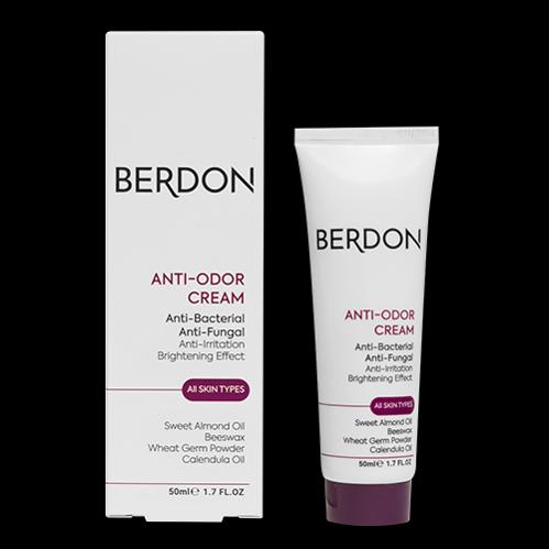کرم کنترل کننده تعریق و بوی بدن بردون BERDON حجم 50 میل