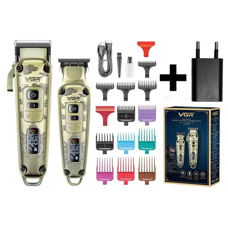 ماشین اصلاح سر و صورت دوقلو وی جی آر VGR مدل V-643