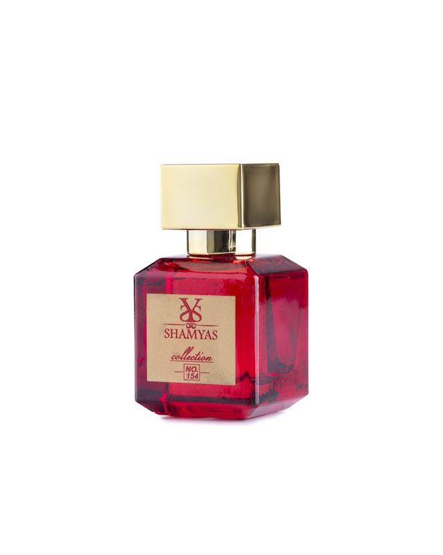 عطر ادکلن زنانه شمیاس SHAMYAS مدل باکارات رژ Bakarat Rouje 540 حجم 25 میل 