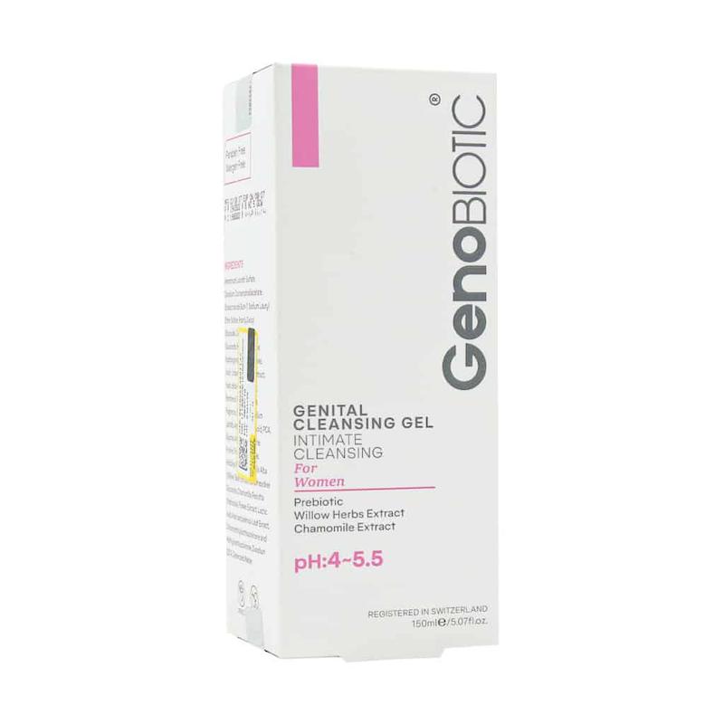 ژل بهداشتی پروبیوتیک بانوان ژنوبایوتیک Geno Biotic حجم 150 میلی لیتر
