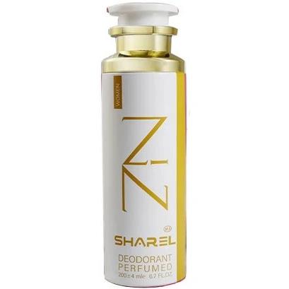 اسپری دئودورانت زنانه شارل SHSREL مدل زن zin حجم 200 میل