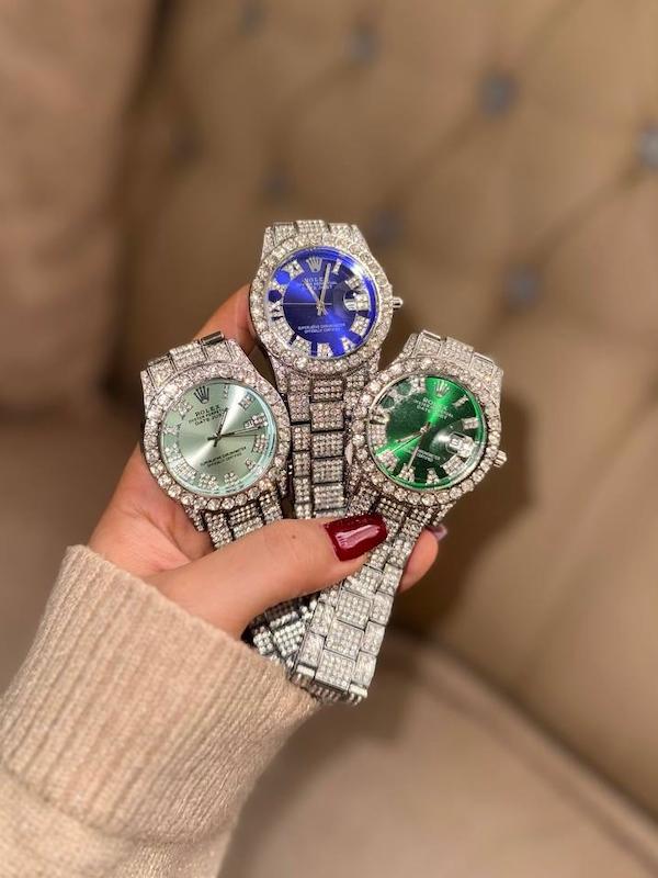 ساعت رولکس فول نگین