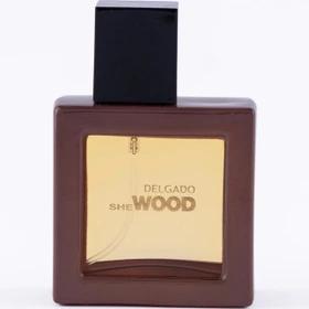 ادکلن مینیاتوری دلگادو DELGADO زنانه مدل وود SHE WOOD حجم 25 میل
