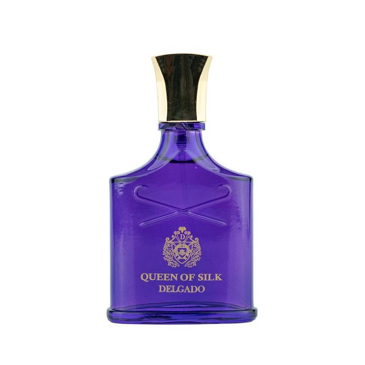 ادکلن مینیاتوری دلگادو DELGADO زنانه مدل کویین آف سیلک QUEEN OF SILK حجم 25 میل