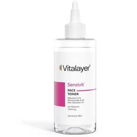 تونر پاک کننده صورت ویتالیر Vitalayer سنسی ویت (مناسب پوست حساس) حجم 200 میل