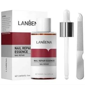 محلول تقویت کننده ناخن لانبنا اصل Lanbena Repair Nail حجم 15 میل
