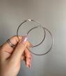 گوشواره حلقه ای ساده