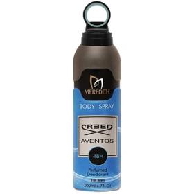 اسپری خوشبو کننده بدن مردانه مردیت MEREDITH رایحه کرید اونتوس Creed Aventos حجم 200 میل