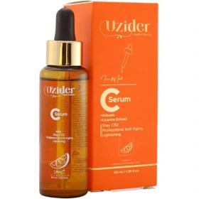 سرم ویتامین سی C لایه بردار و روشن کننده یوزیدر Uzider حجم 40 میل