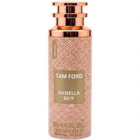 اسپری دئودورانت زنانه شارل SHAREL رایحه تام فورد وانیلا Tam Ford Vanella Seiy حجم 200 میل
