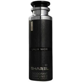 اسپری دئودورانت مردانه شارل SHSREL مدل لالیک نویر Lalique Noir حجم 200 میل