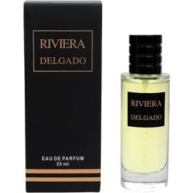 ادکلن مینیاتوری دلگادو DELGADO مردانه مدل دیور ریویرا RIVIERA حجم 25 میل