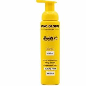 موس موی مناسب موهای فر و مجعد نانو گلوبال Nano Global حجم 300 میل
