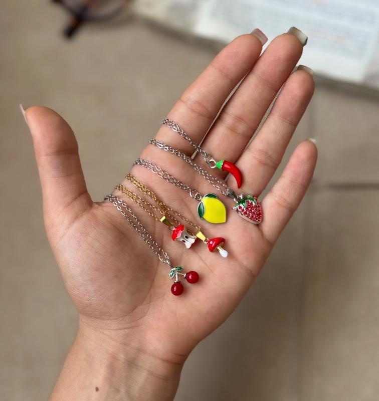 گردنبند میوه ای پینترستی