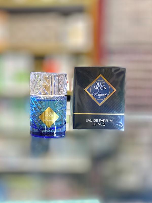 ادکلن مینیاتوری دلگادو DELGADO زنانه و مردانه مدل بلو مون BLUE MOON حجم 30 میل