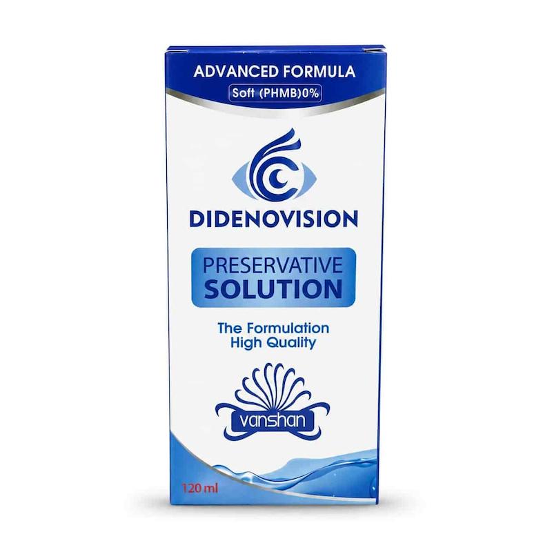 مایع لنز دیدنو ویژن DIDENOVISION همراه با جا لنزی