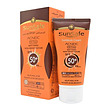 کرم ضد آفتاب SPF50 فاقد چربی رنگی سان سیف SunSafe مناسب پوست های چرب و آکنه ای(بژطبیعی و بژ روشن) حجم 50 میل