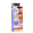 کرم ضد آفتاب بدون رنگی پیکسل Pixel مناسب پوست های خشک، نرمال و حساس با SPF50 حجم 50 میل