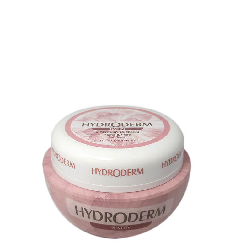 کرم مرطوب کننده و نرم کننده دست و صورت هیدرودرم Hydroderm مدل SATIN حجم 150 میلی لیتر