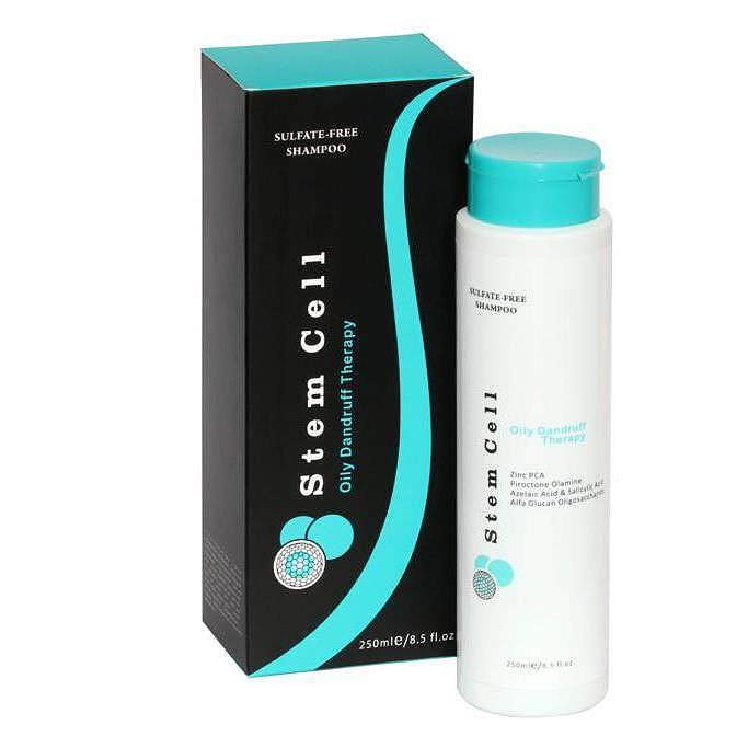 شامپو استم سل Stem Cell مناسب موهای شوره چرب حجم 250 میلی لیتر (فاقد سولفات)