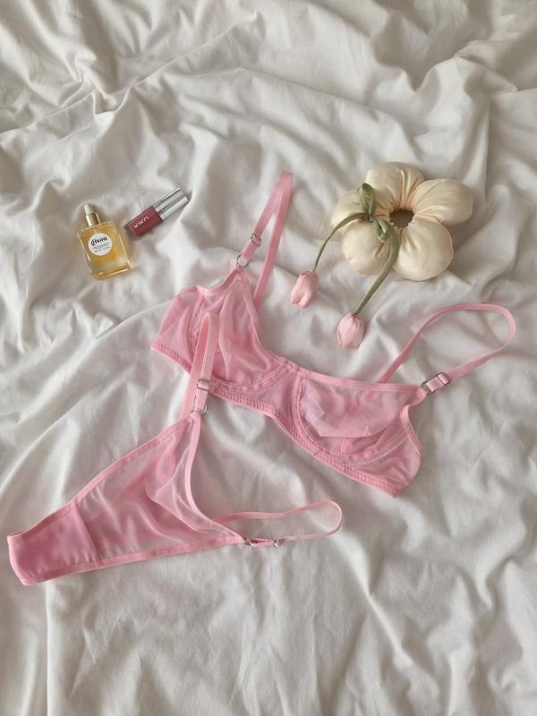 سوتین شورت بیسیک صورتی