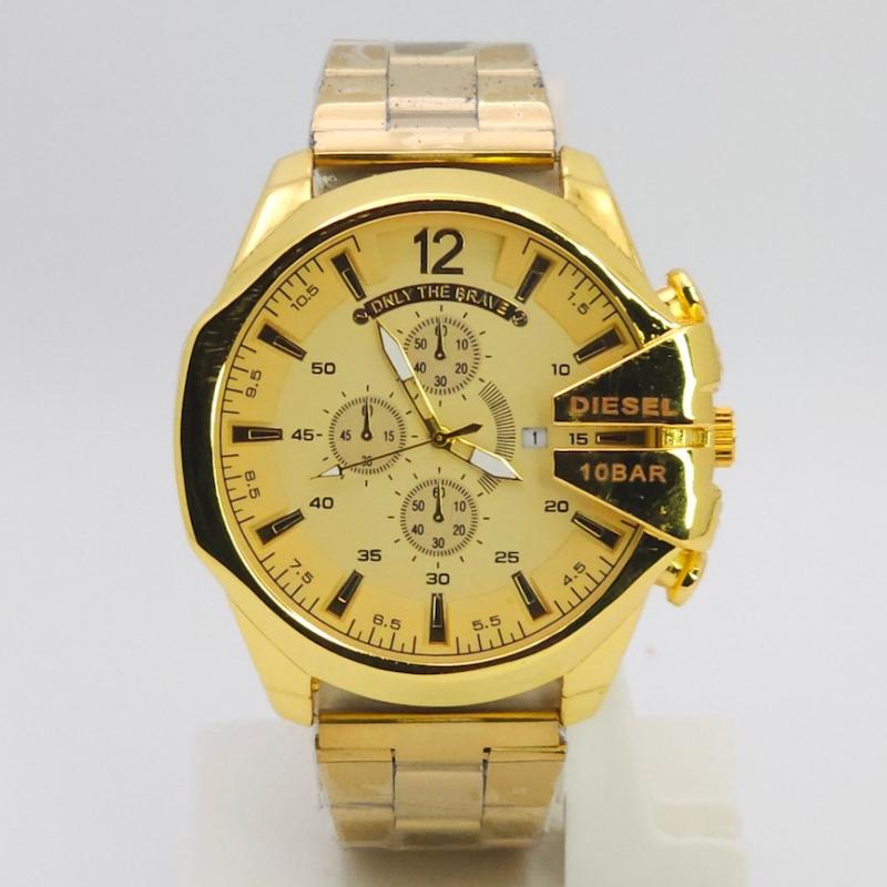 ساعت مچی مردانه دیزل شاخ دار Diesel سبک ۳موتوره و تاریخ دار کد 4864