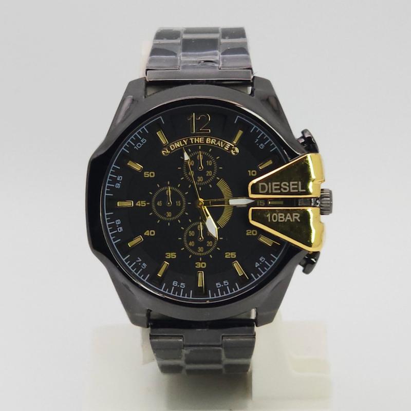 ساعت مچی مردانه دیزل شاخ دار Diesel سبک ۳موتوره و تاریخ دار کد 4867