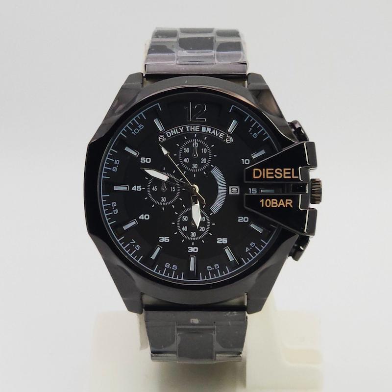 ساعت مچی مردانه دیزل شاخ دار Diesel سبک ۳موتوره و تاریخ دار کد 4868