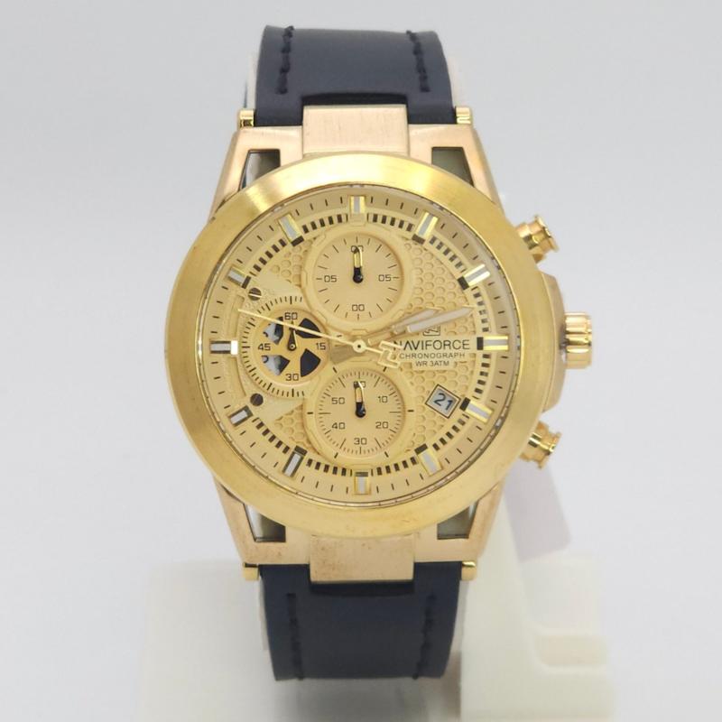 ساعت مچی مردانه نیوی فورس Naviforce 8073 کرنوگراف ۳موتور فعال کد 4872